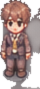 Prévia do personagem em pixel art